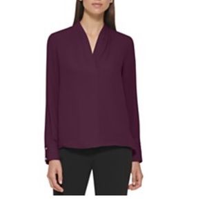Purple blouse CK!